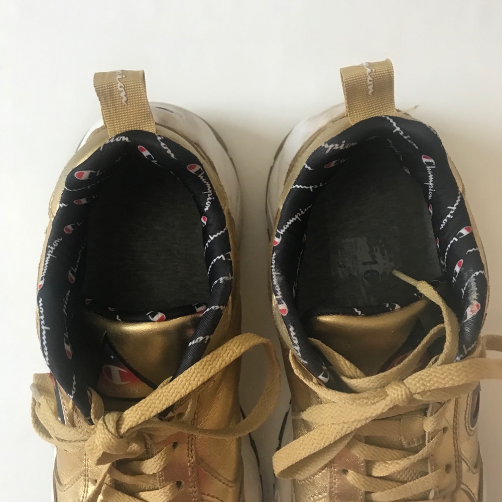 Champion 93Eighteen Block Lace Up Sneaker Shoes - Picture 2 of 9
